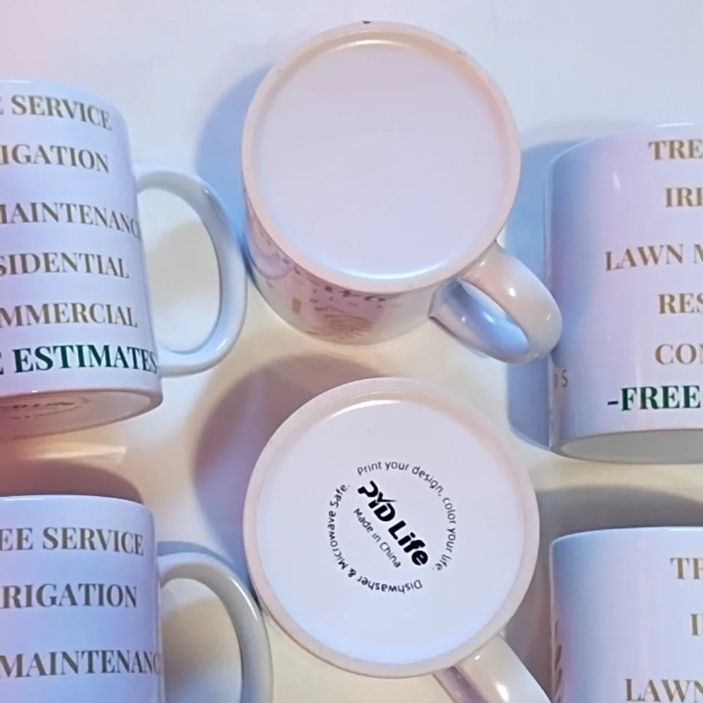 New White Promotional Mugs (Set Of 6) - Picture 4 of 4